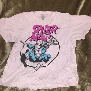 Pink Spider-man Shirt